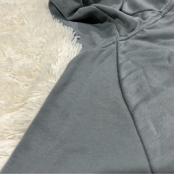Nike Hoodie Youth Small Logo Pocket Gray Long Sleeves Medium - Picture 7 of 9